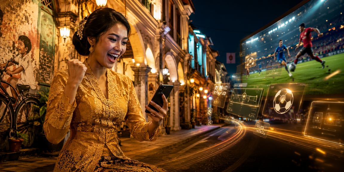 Suasana hiburan kasino bergaya kebaya dari Penang menggambarkan pengalaman blackjack 3182